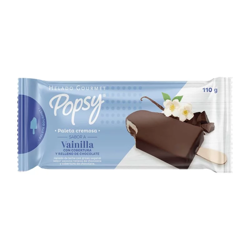 Paleta Popsy Cremosa Vainilla x 110 g