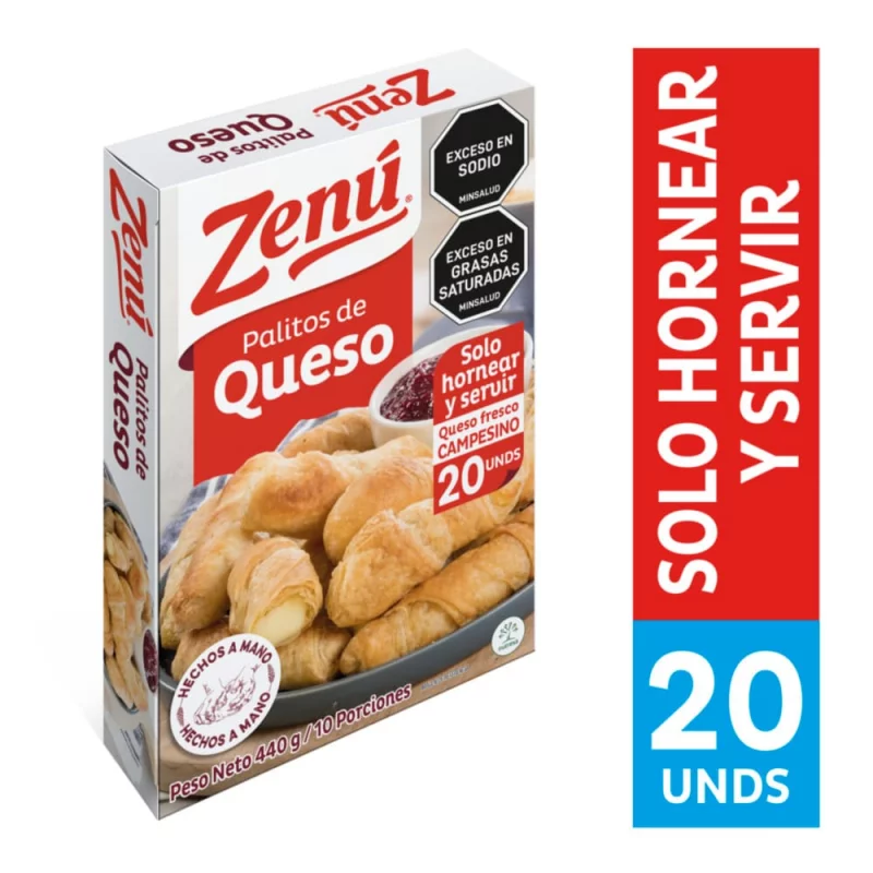 Palitos Zenu De Queso x 440 g