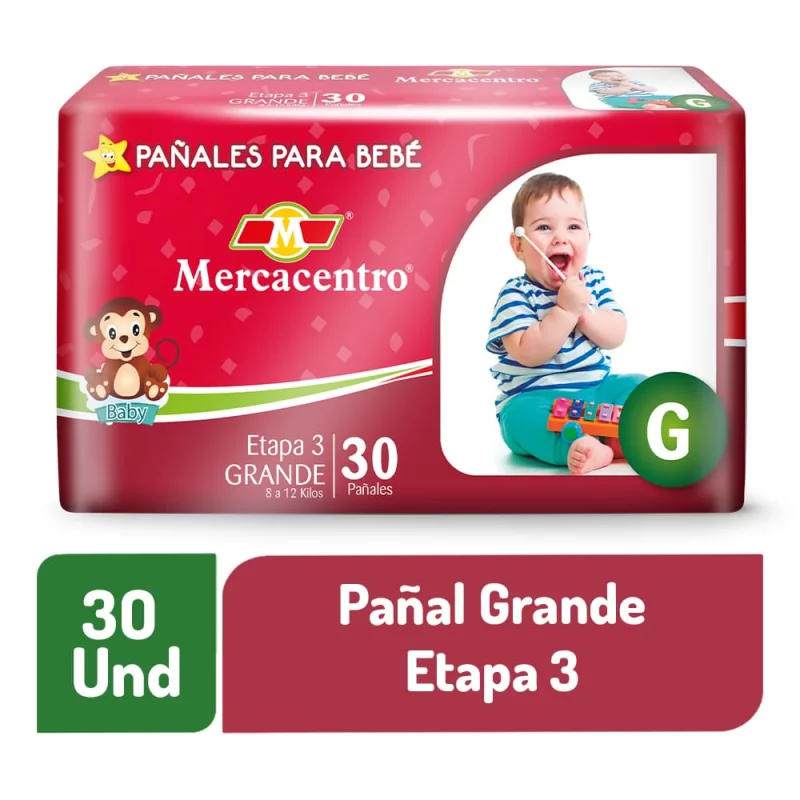 Pañal Mercacentro 30 und Grande