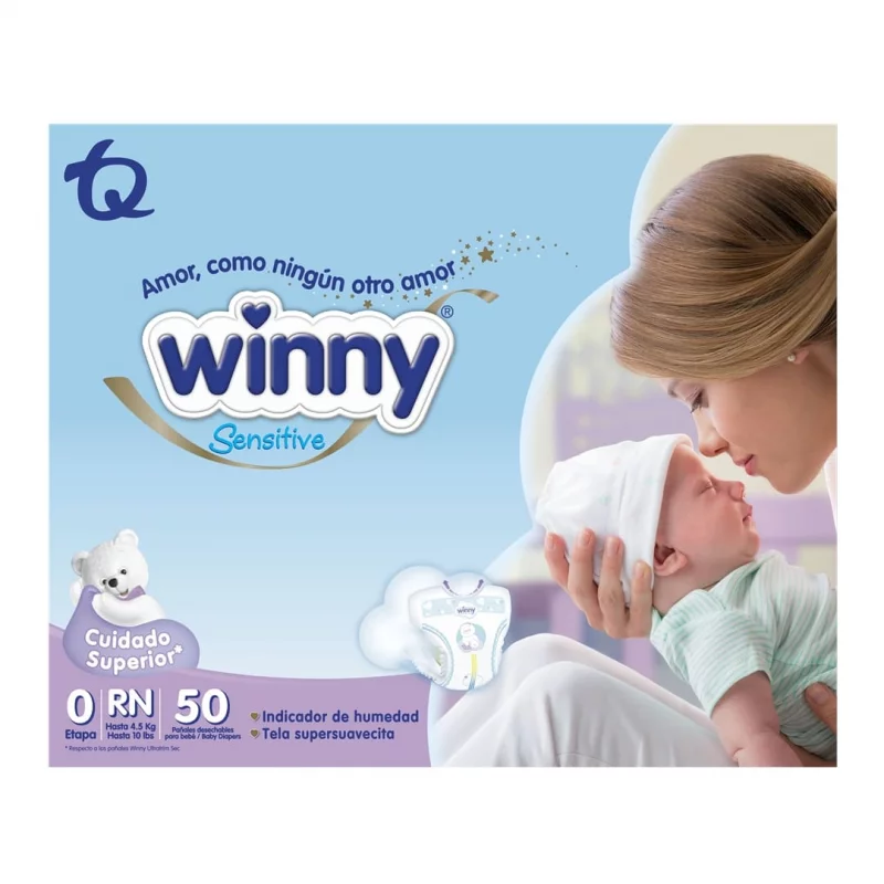 Pañal Winny Gold Etapa 0 - 50 und Gratis 20 Toallas