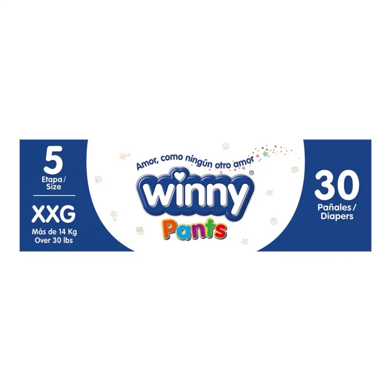 Pañal Winny Pants Etapa 5 - 30 und