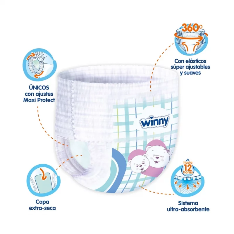 Pañal Winny Pants Etapa 5 - 50 und