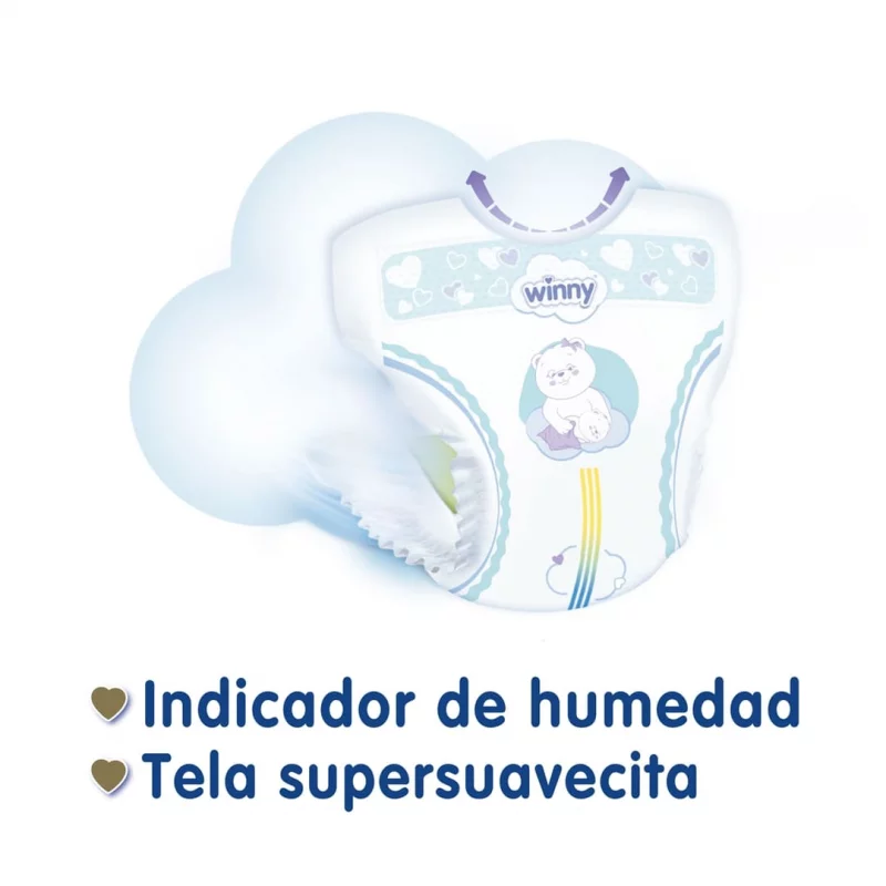 Pañal Winny Sensitive Etapa 0 - 30 und Gratis 20 Toallas