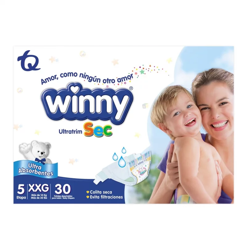 Pañal Winny Ultratrim Sec Etapa 5 - 30 und