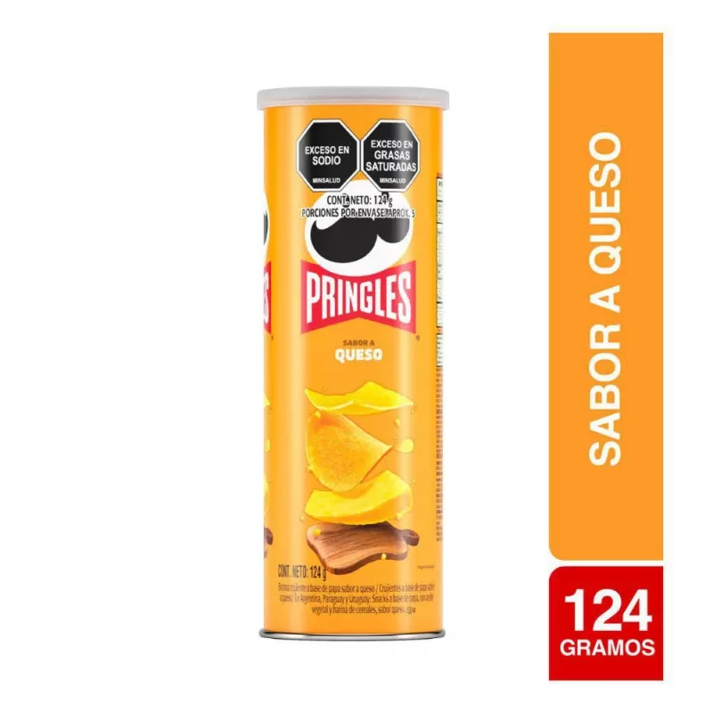 Papas Pringles Queso 124 g