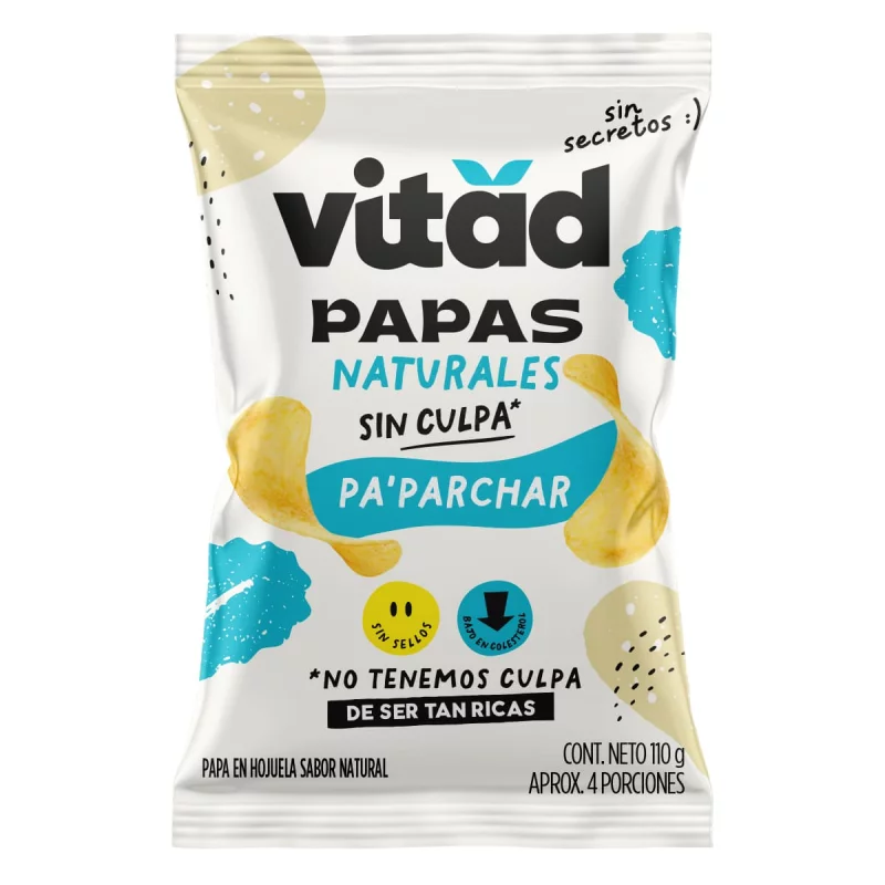 Papas Vitad Natural x 110 g
