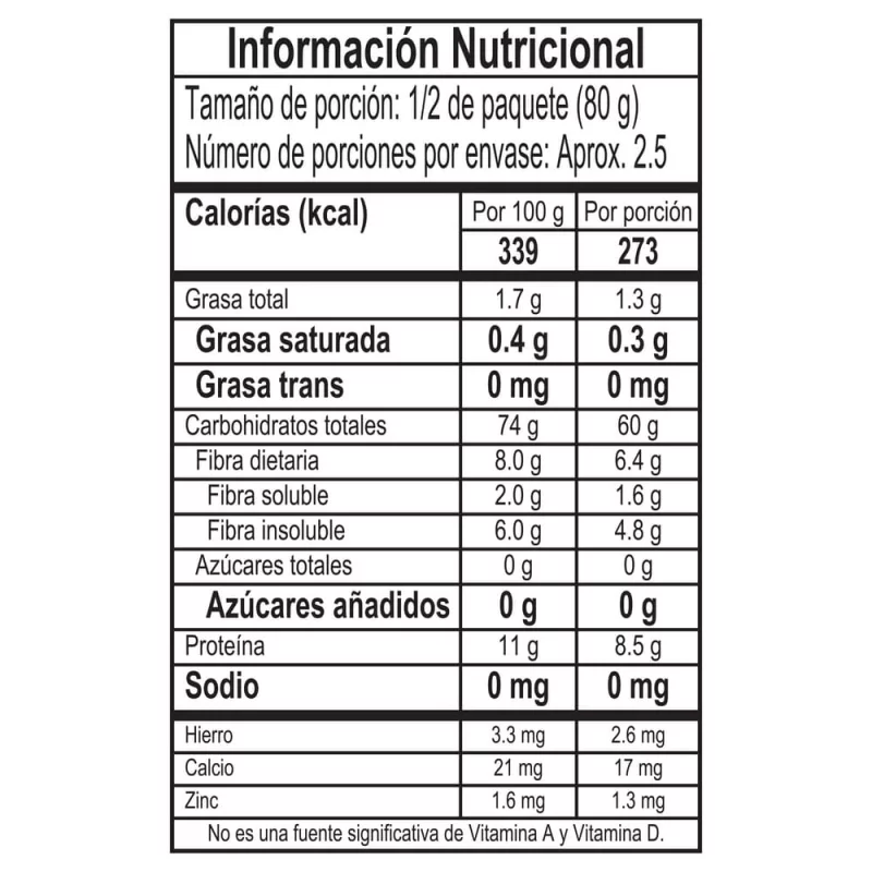 Pasta Doria Codos Arroz Y Lenteja 220 g