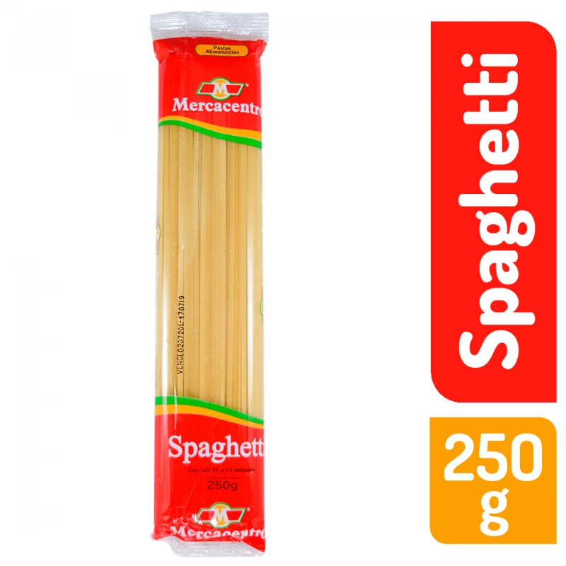 Pasta Mercacentro Spaghetti 250 g