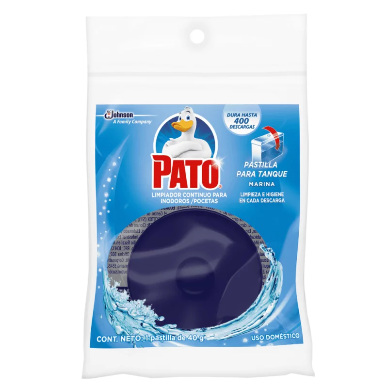 Pato Tanque Azul Bolsa