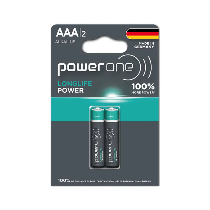 Pilas Power One AAA Blister x 2 und