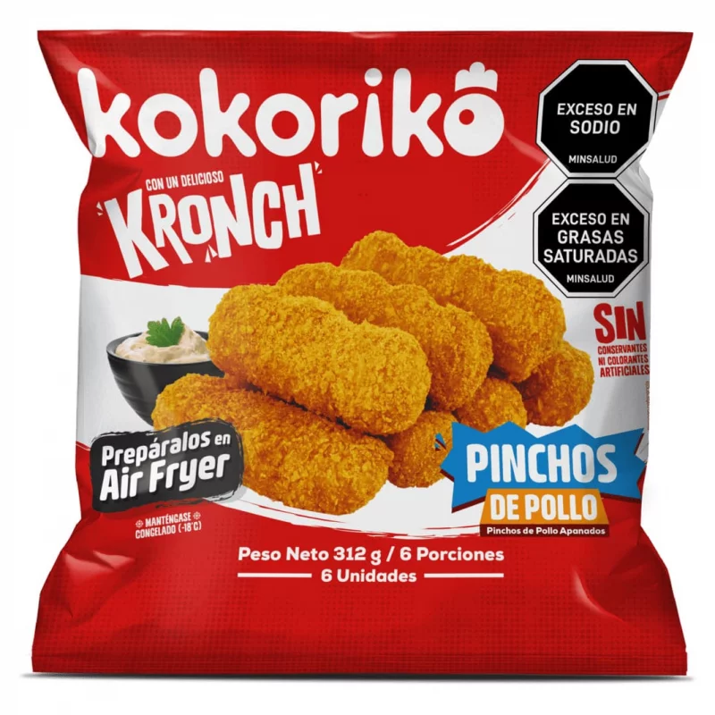 Pinchos De Pollo Kokorico X 6 und /312g