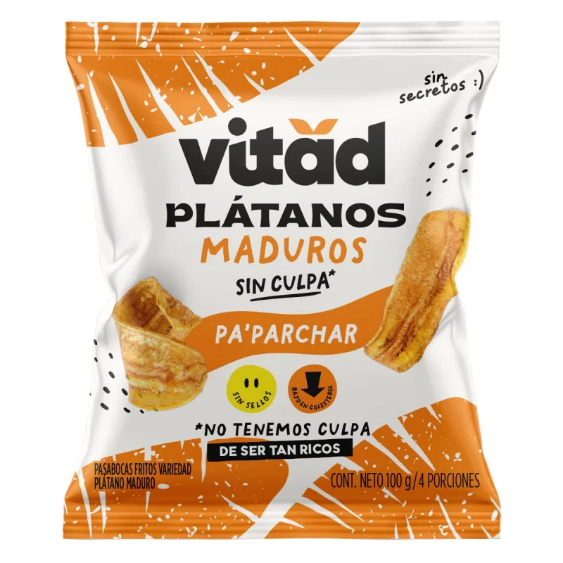 Platanitos Vitad Maduros x 100 g