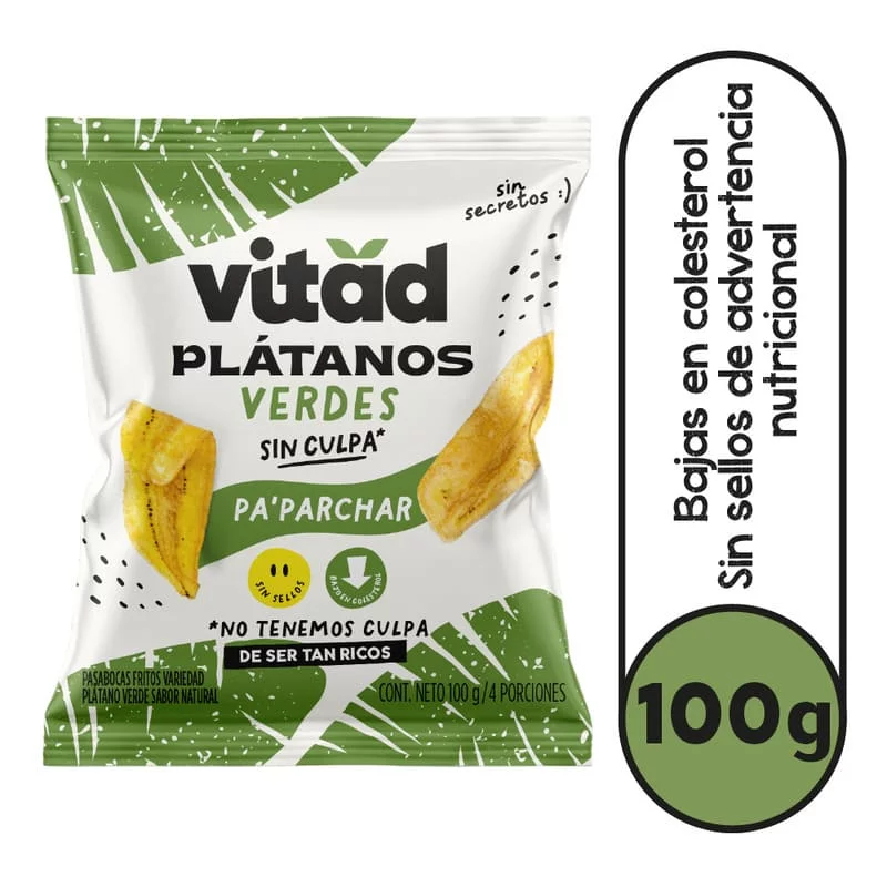 Platanitos Vitad Verdes x 100 g
