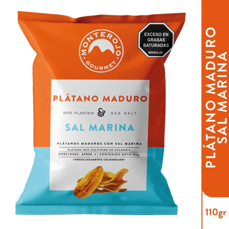 Plátanos Monterojo Maduros x 110 g