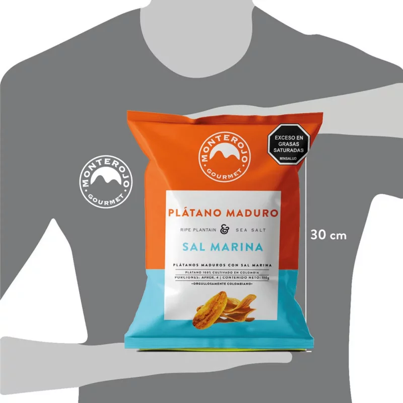 Plátanos Monterojo Maduros x 110 g