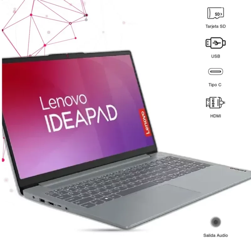Portatil Lenovo Slm Ci5 512 GB 16 GB Ram 15.6 Pulgadas FHD Gris Touch