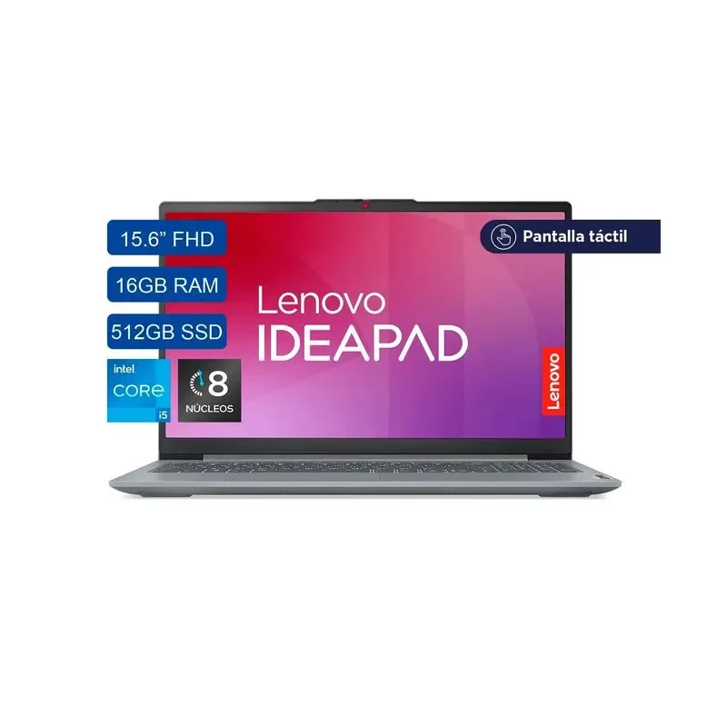 Portatil Lenovo Slm Ci5 512 GB 16 GB Ram 15.6 Pulgadas FHD Gris Touch