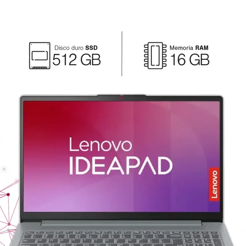 Portatil Lenovo Slm Ci5 512 GB 16 GB Ram 15.6 Pulgadas FHD Gris Touch