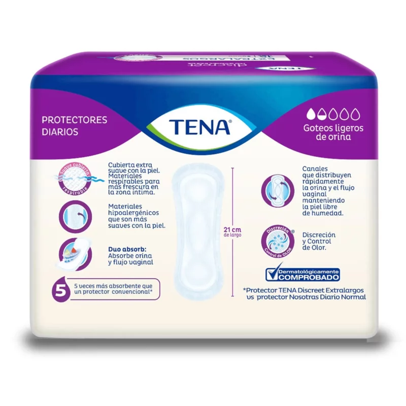 Protector Tena Discreet Extralargo x 80 und