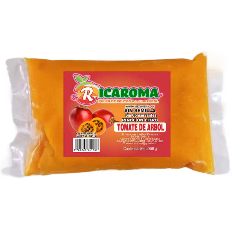 Pulpa Ricaroma x 250 g Tomate De Arbol