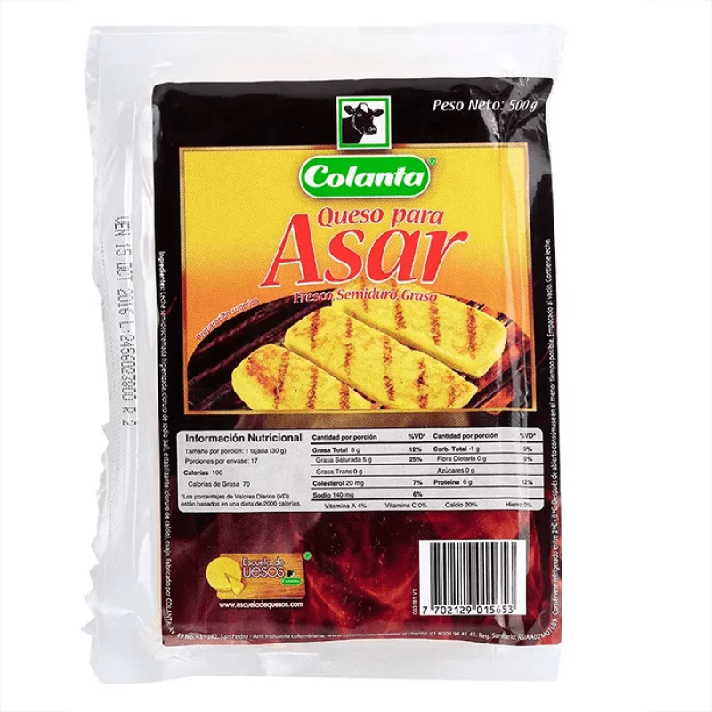 Queso Colanta Para Asar 500 g