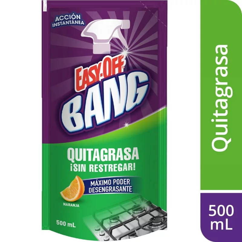 Quitagrasa Easy Off Bang Naranja 500ml
