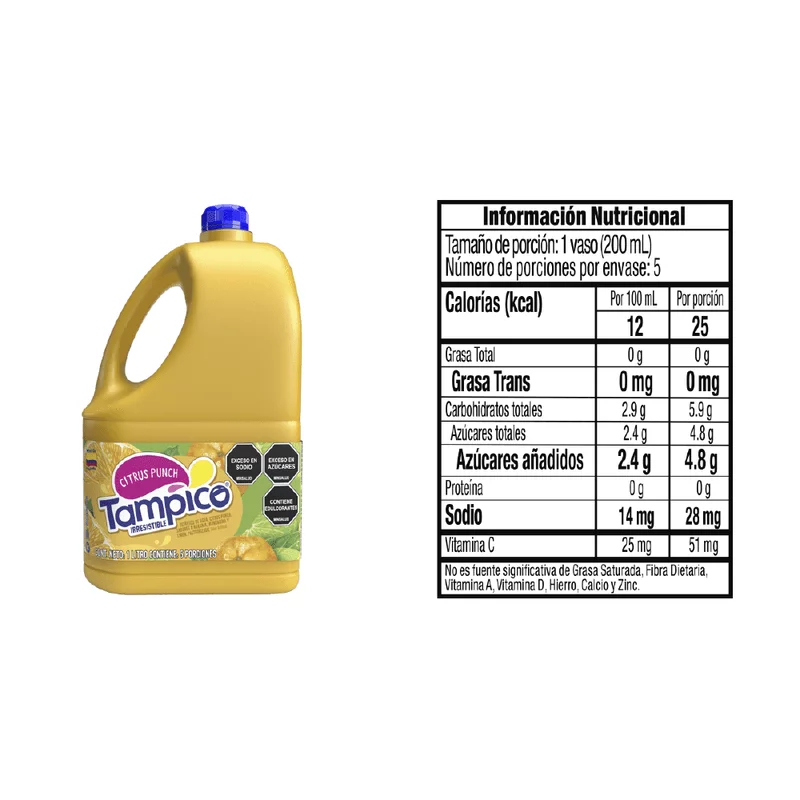 Refresco Tampico 1000 ml