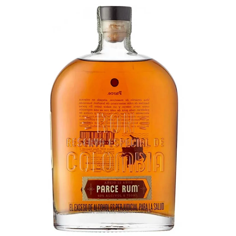 Ron Parce Rum Añejo 12 Años x 750 ml