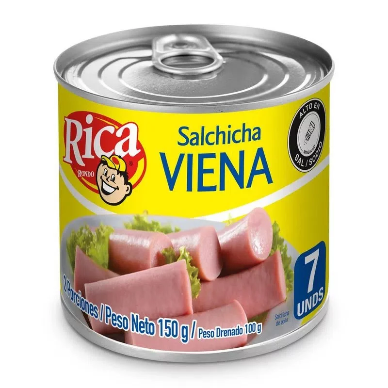 Salchicha Rica Viena Res 150 g