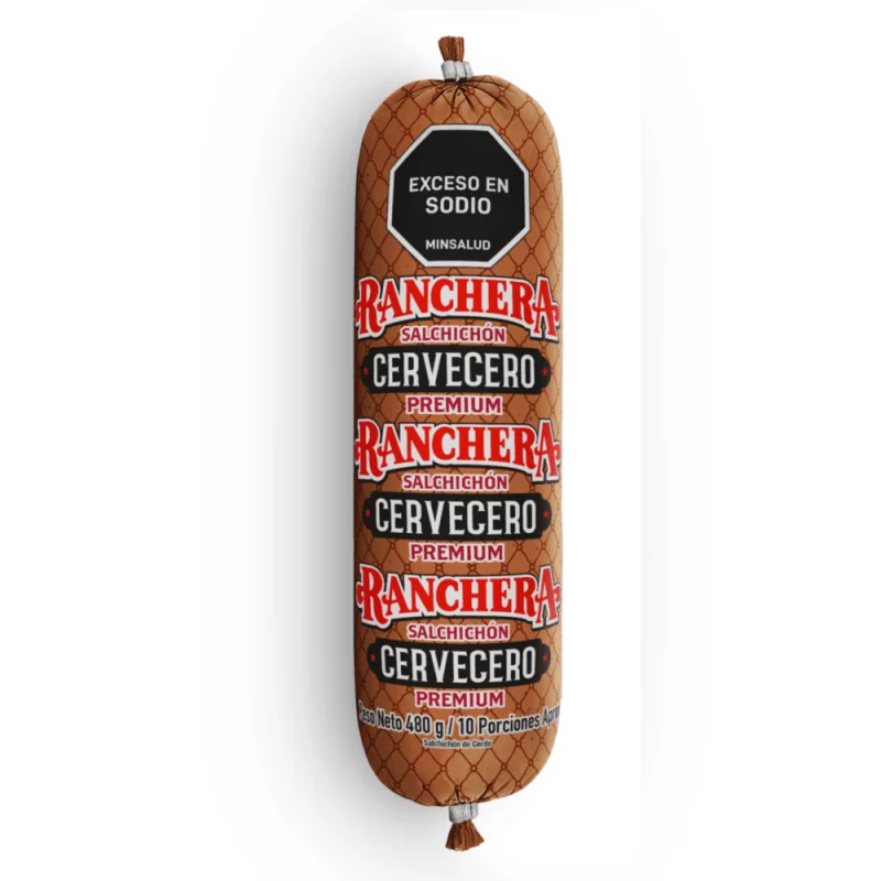 Salchichón Ranchero Zenú Cervecero Premium x 480 g