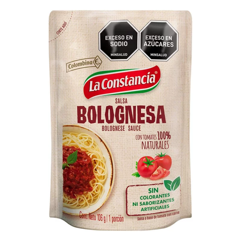 Salsa Bolognesa La Constancia 106 g