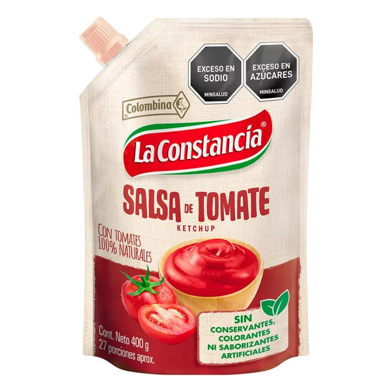 Salsa De Tomate La Constancia Doypack 400 g