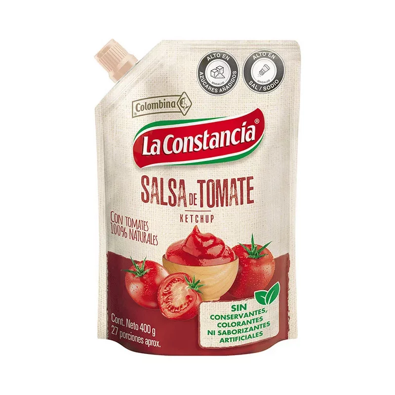 Salsa De Tomate La Constancia Doypack 400 g