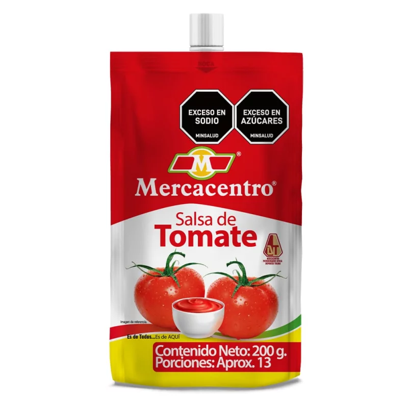 Salsa de Tomate Mercacentro Doypack x  200 g