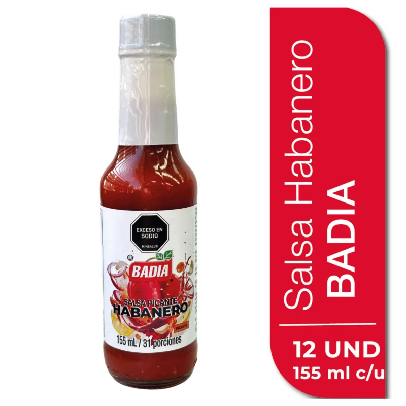 Salsa Habanero Badia x 155 ml