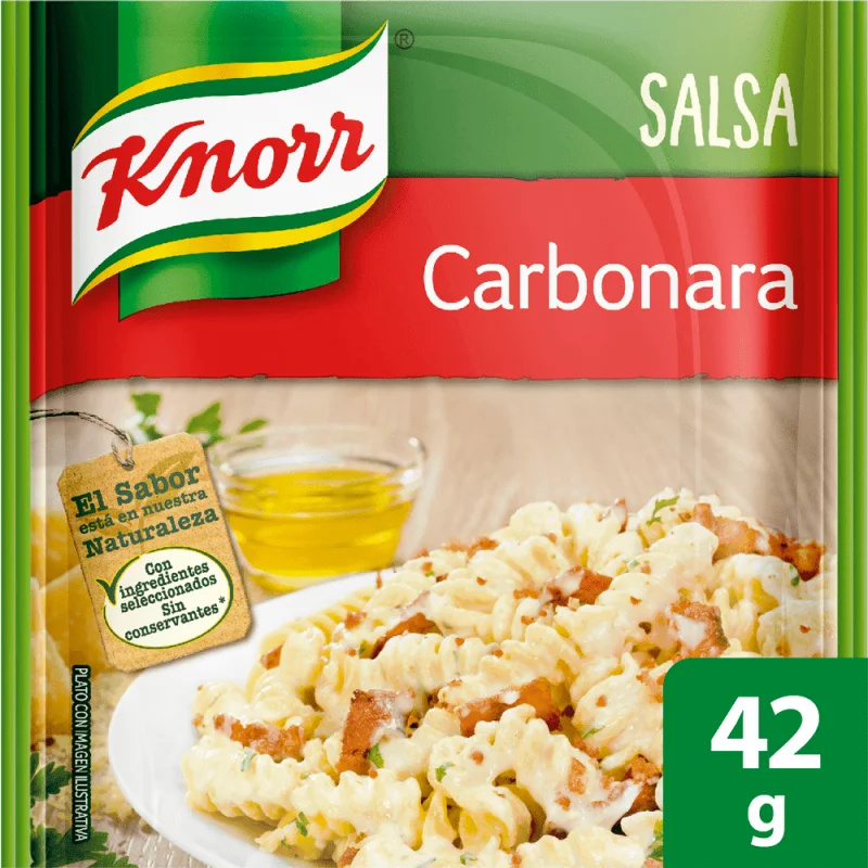 Salsa Knorr Carbonara 42 g