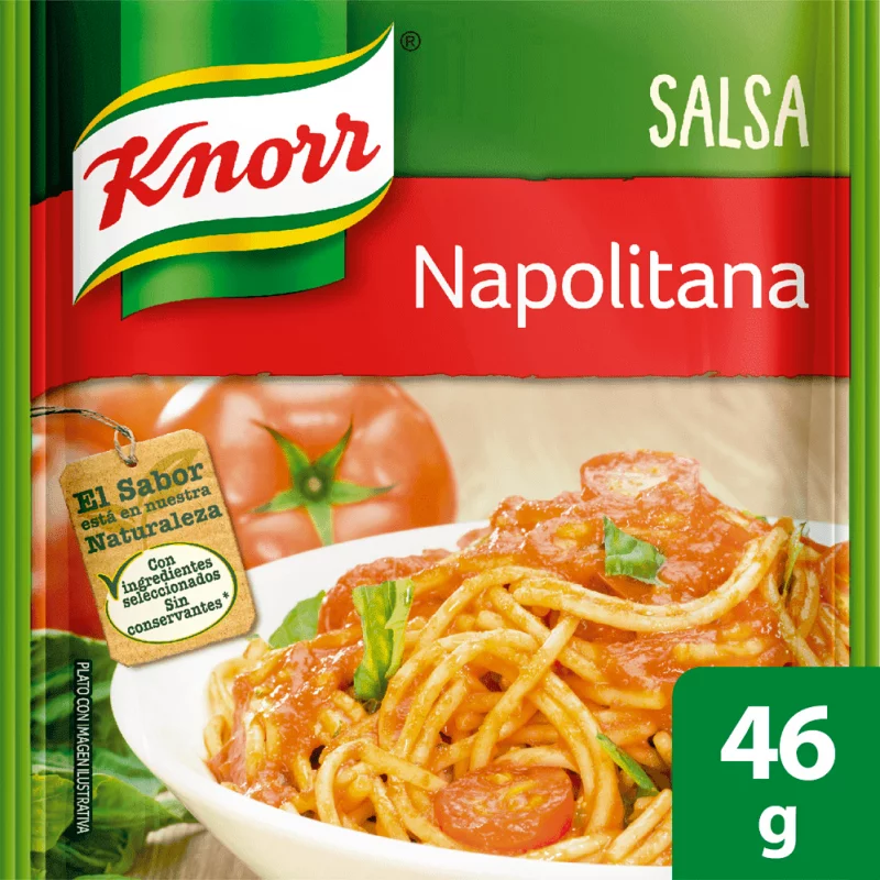 Salsa Knorr Mezcla Napolitana 46 g