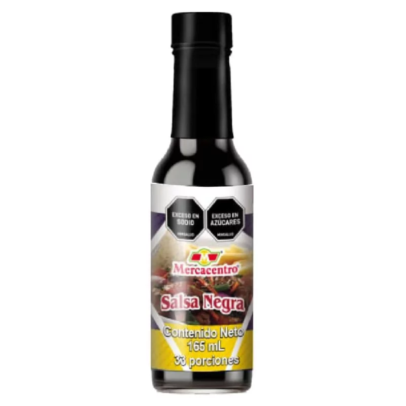 Salsa Mercacentro Negra x 165 ml
