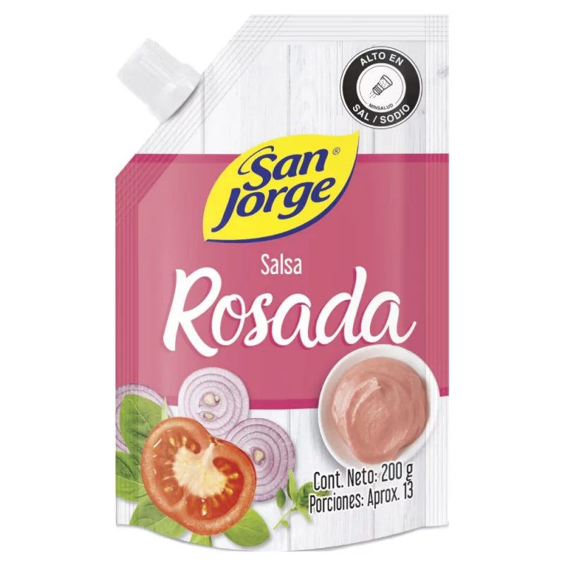 Salsa San Jorge Rosada Doy Pack x 200 g