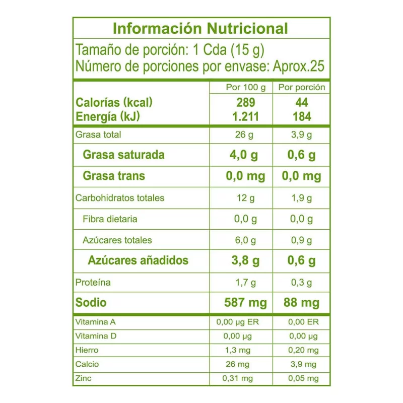 Salsa Tártara La Constancia Doypack 380 g