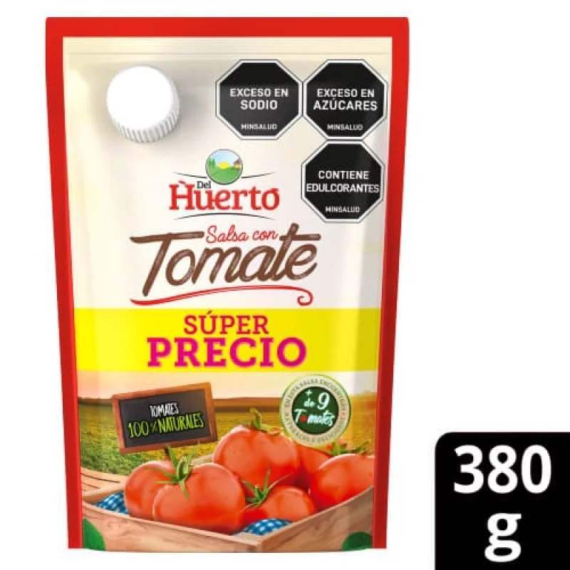 Salsa Tomate Del Huerto Doypack 380 g