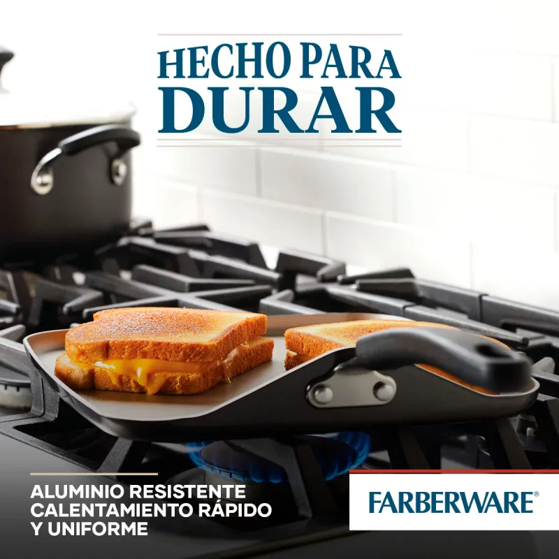 Sartén Farberware Diamond Max AA Aluminio 25 cm x und