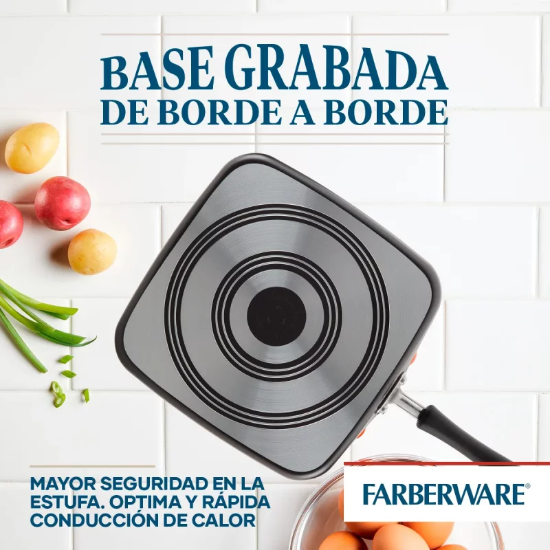 Sartén Farberware Diamond Max AA Aluminio 25 cm x und