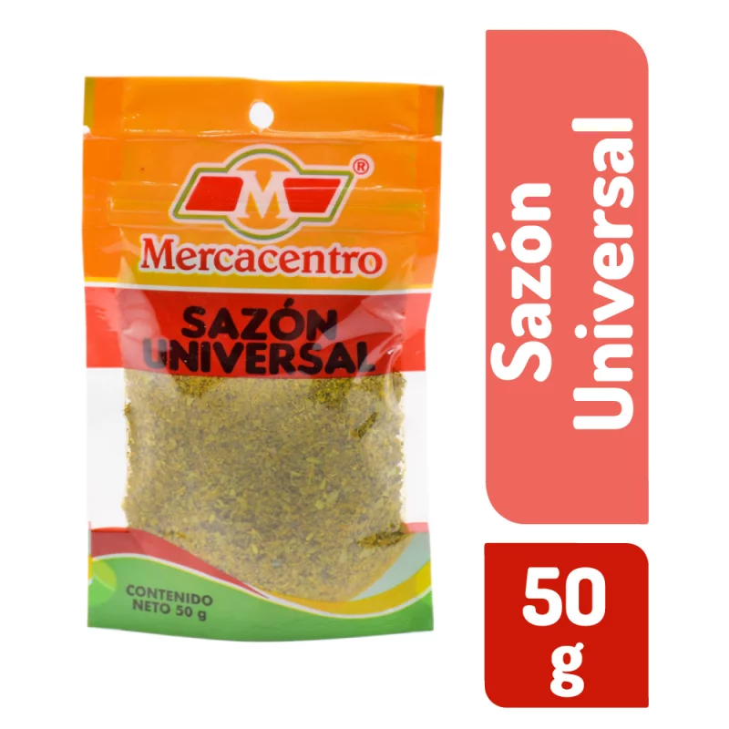 Sazon Universal Mercacentro x 50 g Doy Pack