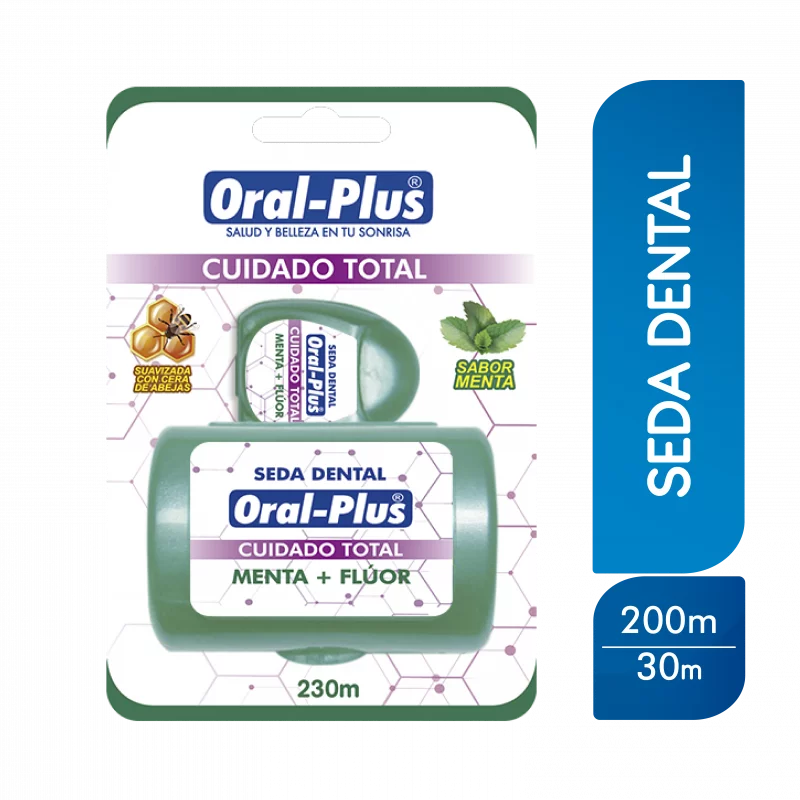 Seda Dental Oral Plus Menta + Fluor x 200 M Gratis 30 Mt
