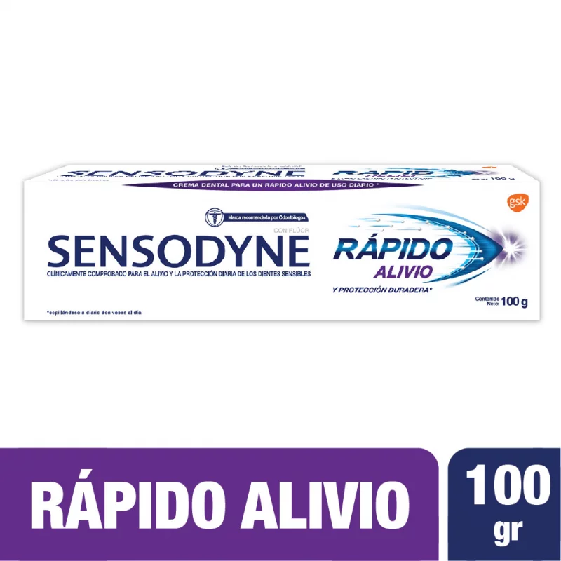 Sensodyne Rápido Alivio 100 g