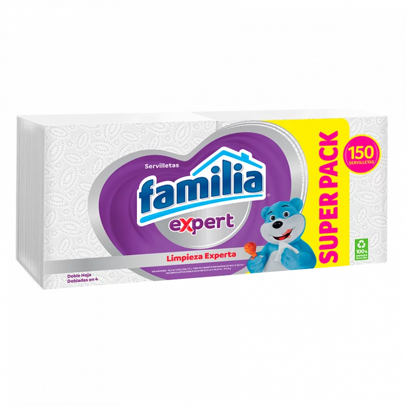 Servilleta Familia Expert x 150 und