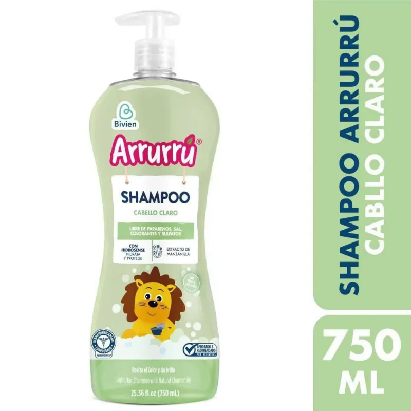 Sh. Arruru Np Cabello Claro x 750 ml