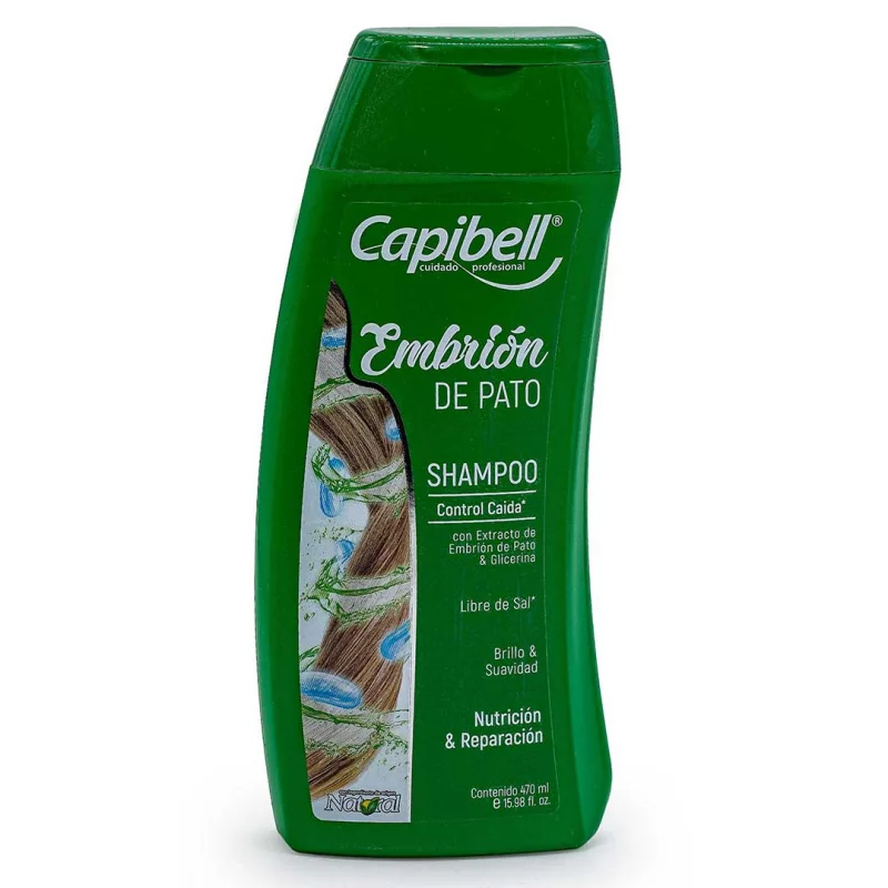 Shampoo Capibell Embrión De Pato 470 ml