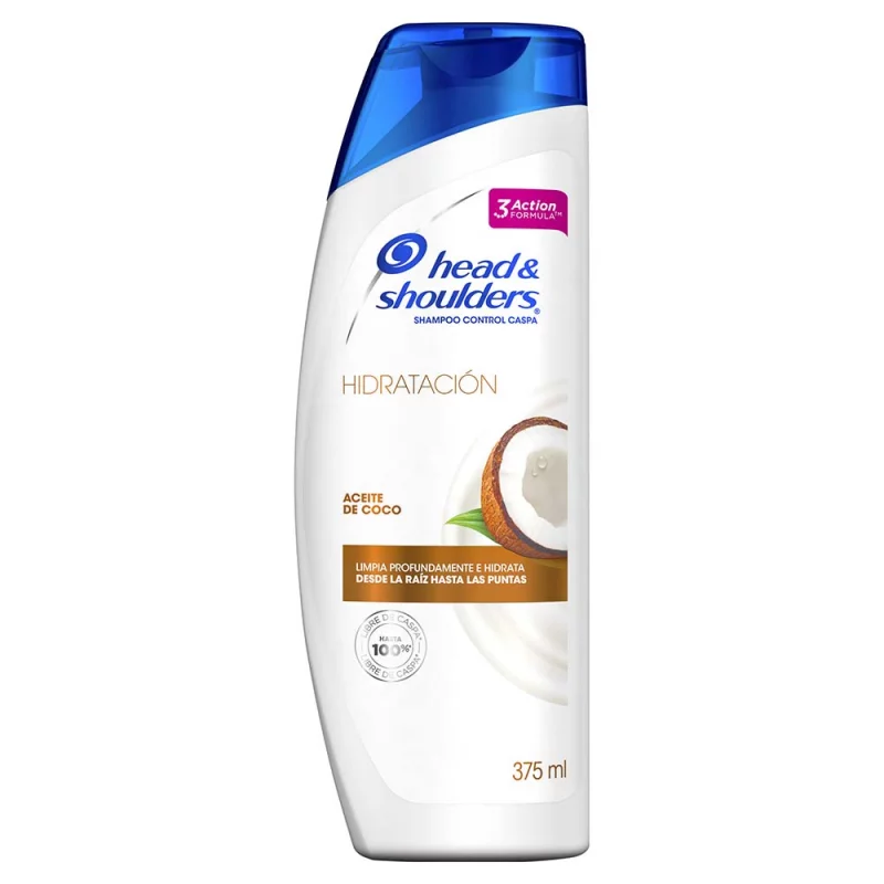 Shampoo H&S  375ml Hidratación Coco